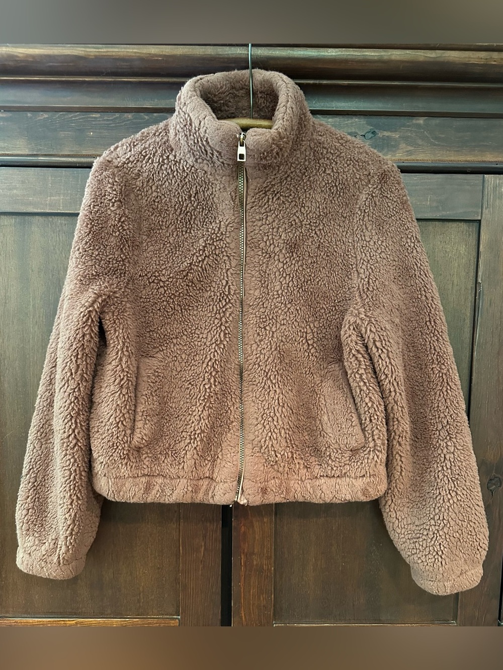 Haute Monde • women’s fuzzy coat • jacket